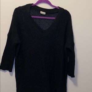 Noisy May black chunky knit ribbed  Sweater